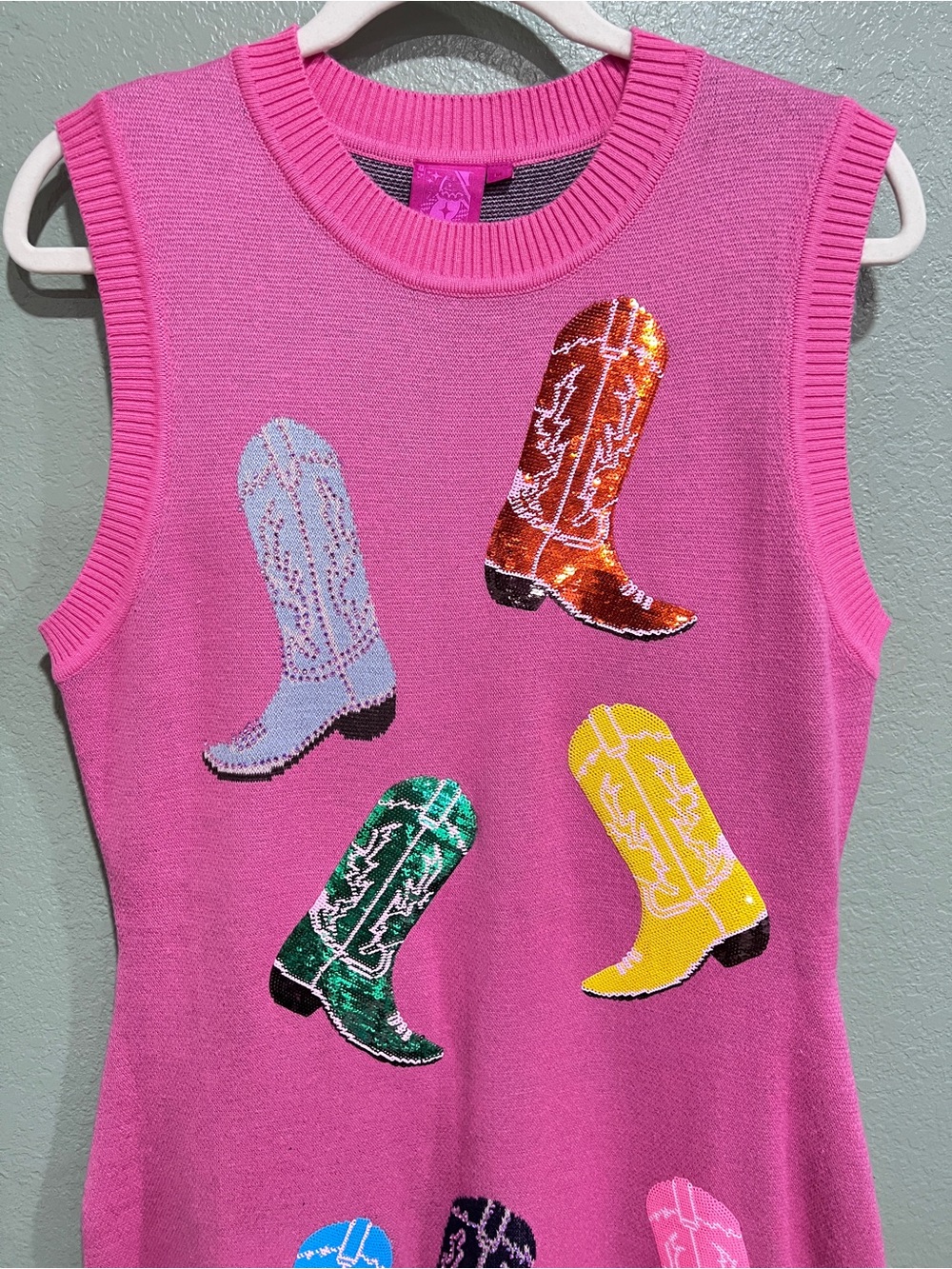 New QOS Boot MIDI Dress - Picture 4 of 5